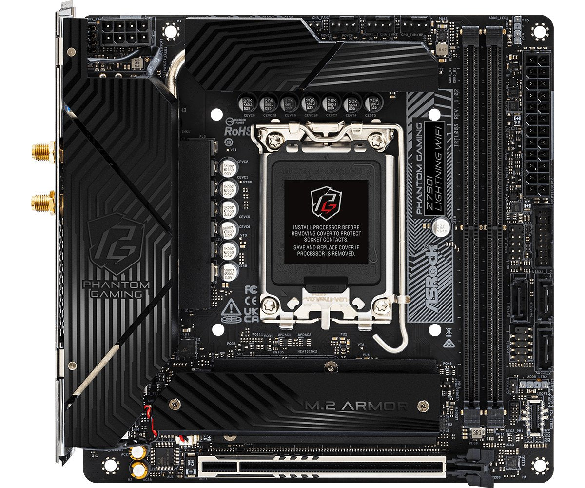 EAN 4710483946660 - Asrock Z790I Lightning WiFi Intel Z790 LGA 1700 mini ITX imagen 2