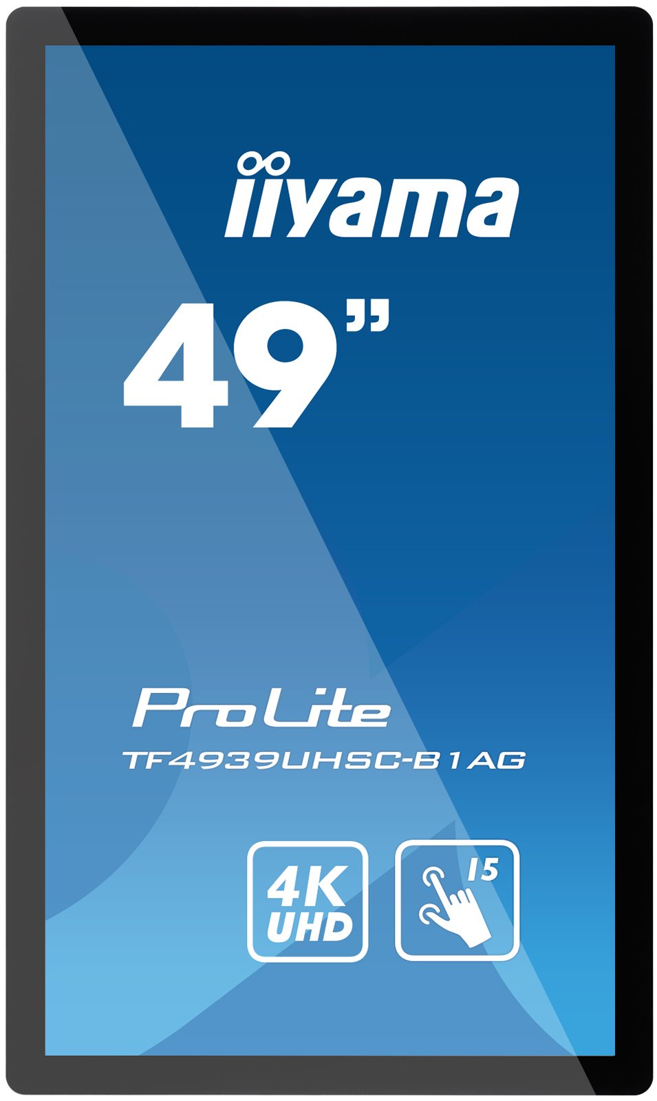 Monitor Iiyama 49 Tf4939uhsc-B1ag Touch 8ms,24/7,Dvi,Hdmi,Vga,Sp,Usb