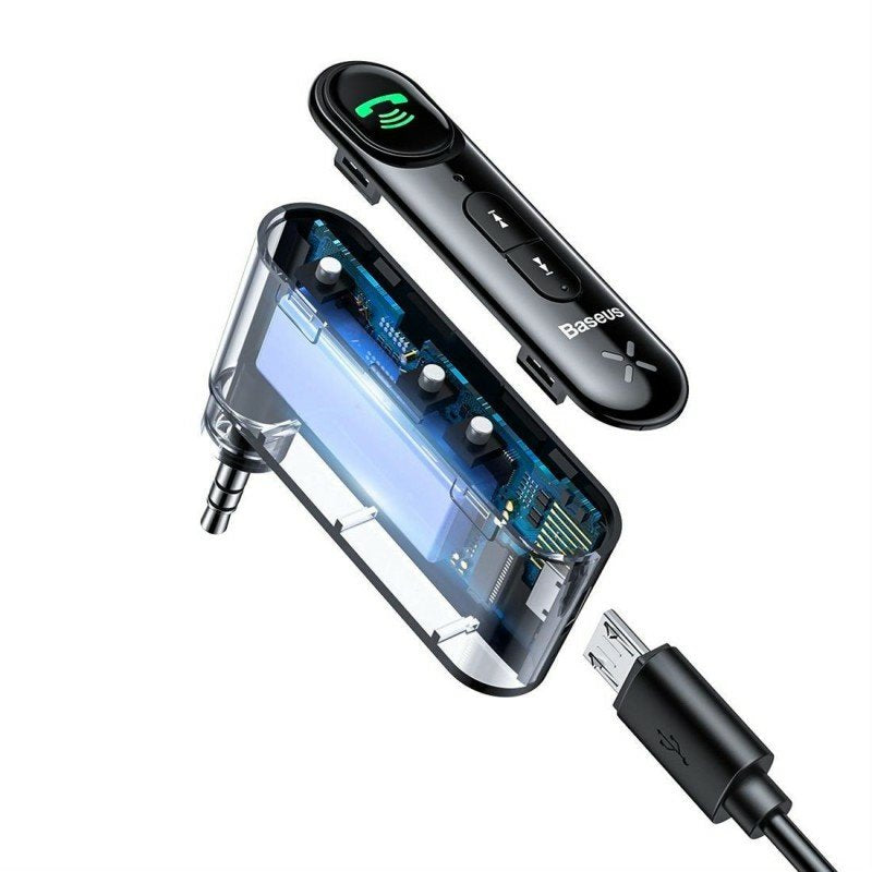 EAN 6932172626969 - Baseus WXQY010001 receptor de audio bluetooth 10 m Negro imagen 4
