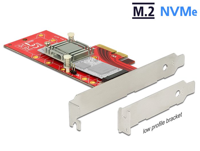 Delock Pcie> 1x M.2 110 Mm M. Cuerpo Frío, Controlador 89577