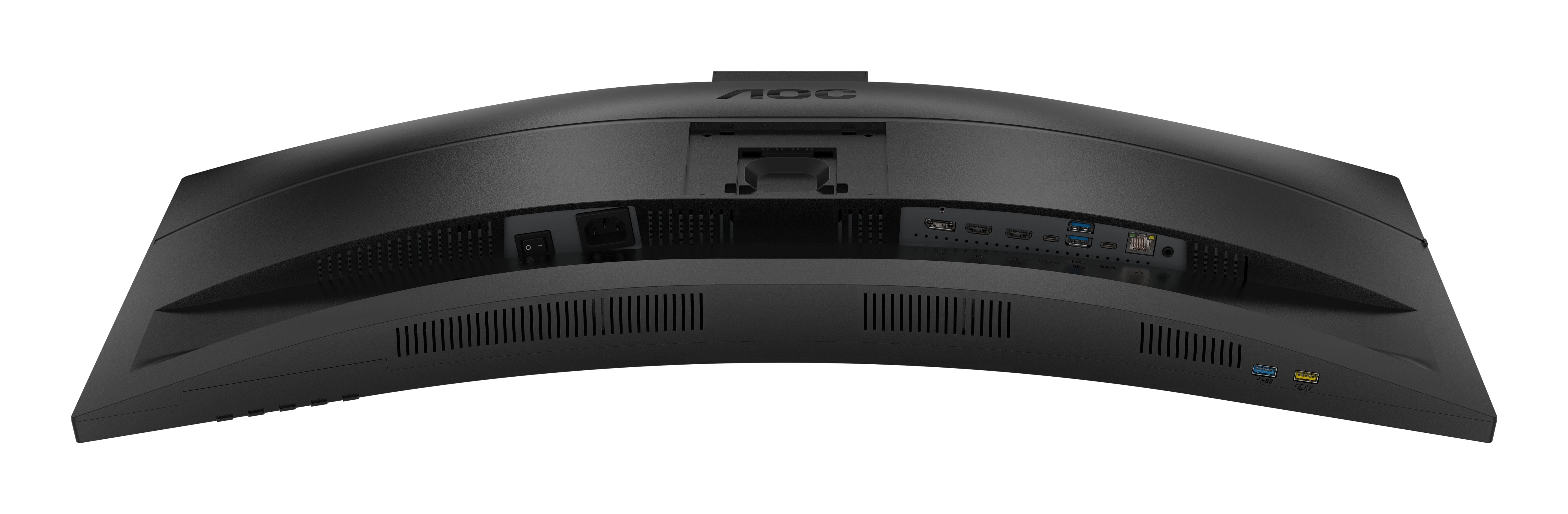 Aoc Cu34e4cv - 34 Zoll Wqhd Curved, (3440x1440, 120 Hz, 2x Hdmi 2.0, Dp 1.4, Dp, Usb-C (90 W Power Delivery), Rj45, Usb Hub) Schwarz