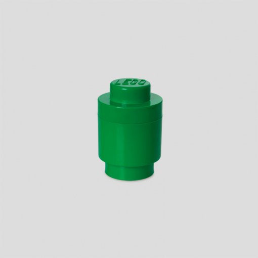 Caja De Almacenamiento Room Copenhagen Lego Storage Brick 1 Rund Verde 40301734