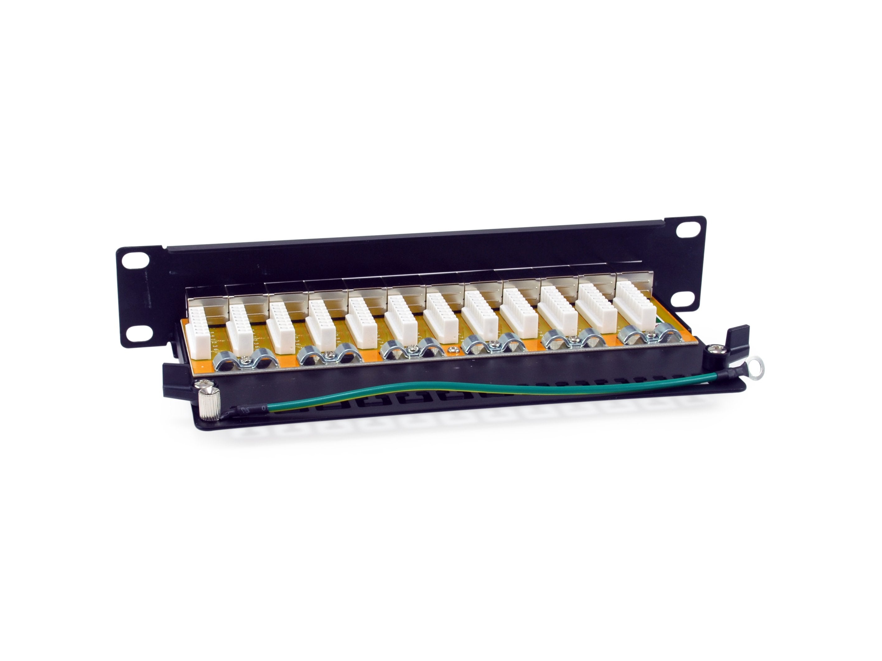 Equip Patchpanel 12x Rj45 Cat6a 10" Ftp 1he Premium Negro
