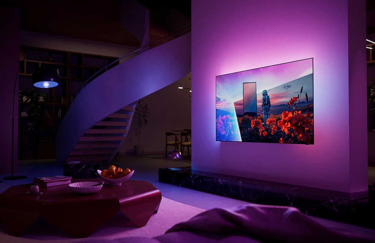 Philips 48oled811/12 121 Cm 48 Pulgadas), Negro Gris, Ultrahd/4k, Ambilight 3-Seitig, 120hz Panel) 48oled811/12