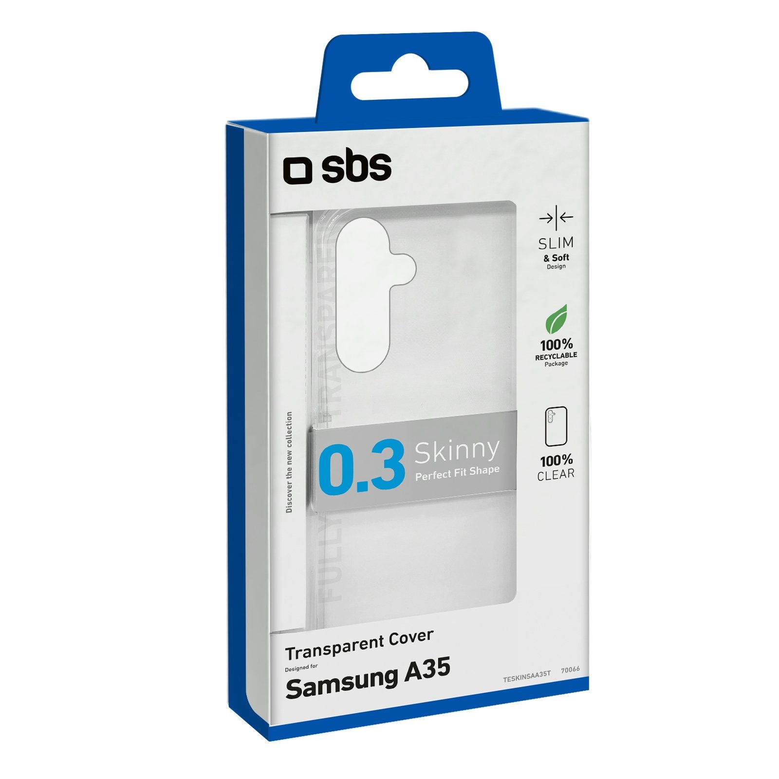 Sbs Teskinsaa35t Funda Para Galaxy A35 (6.6") Transparente