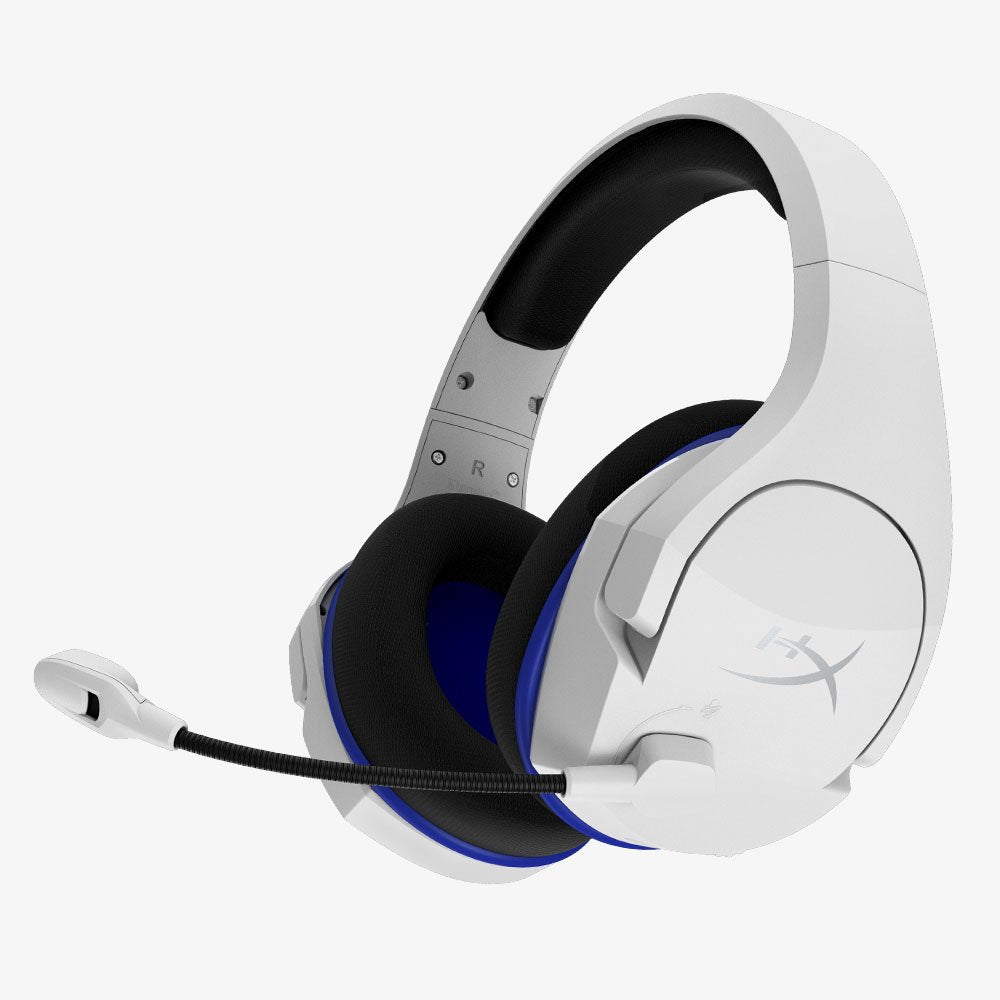EAN 196188047453 - HyperX Cloud Stinger Core - Wireless Gaming Headset (White-Blue) - PS5-PS4 (HHSS1C-KB-WT/G) Inalámbrico Di imagen 4