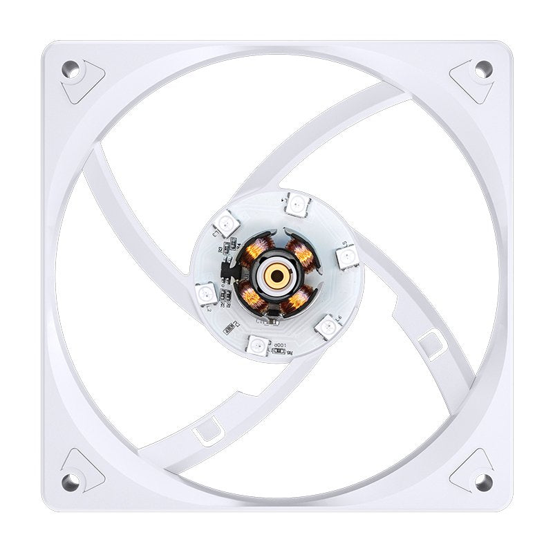 Jonsbo Cr-1000 Evo Cpu-Kühler, Argb - Blanco