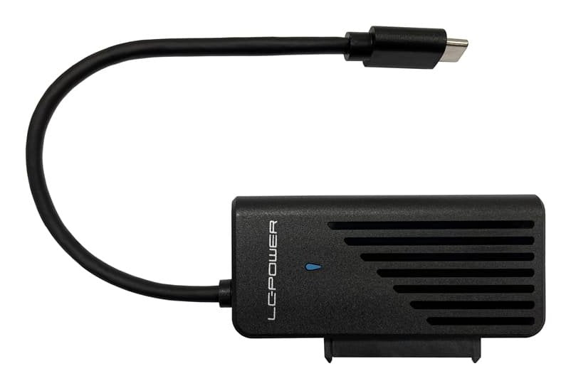 Lc-Power Lc-Ada-Usb-Sata-Nvme Tarjeta Y Adaptador De Interfaz
