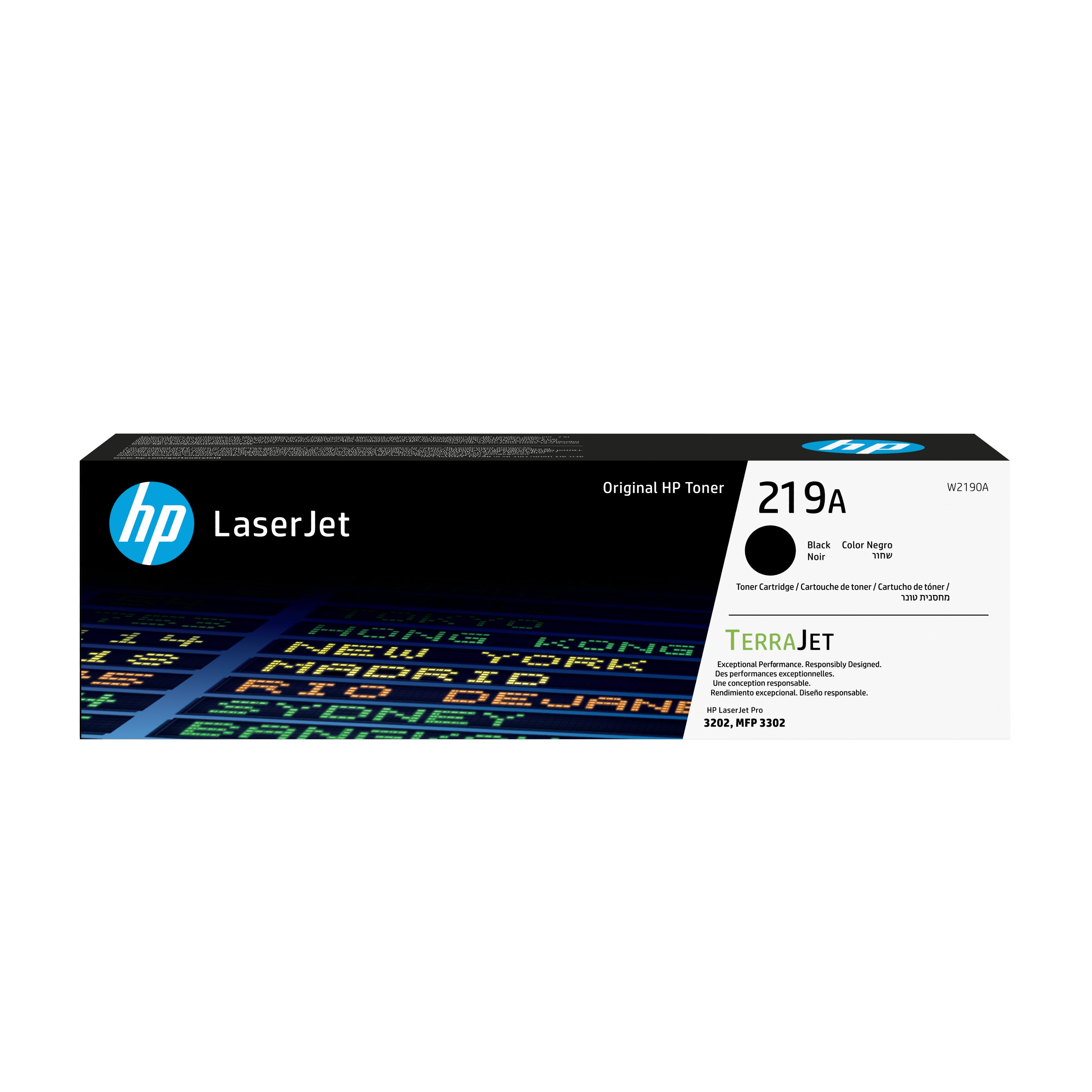 EAN 0195161016264 - HP 219A Blk LaserJet Toner Cartridge cartucho de tóner 1 pieza(s) imagen 1