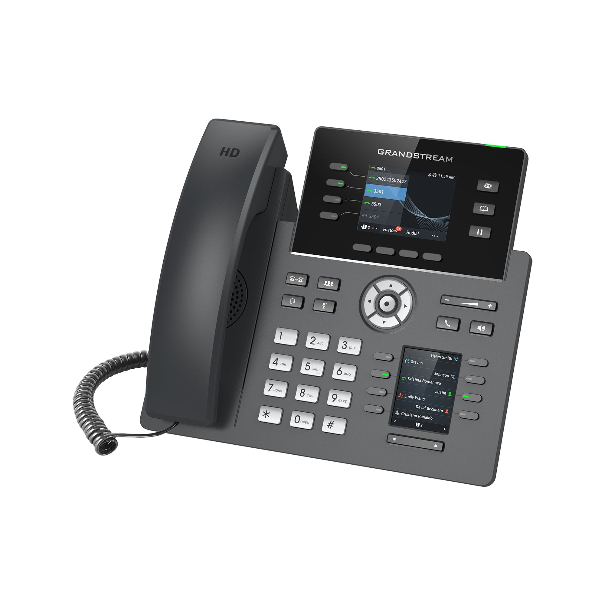EAN 6947273702849 - Grandstream Networks GRP2614 teléfono IP Negro 4 líneas TFT Wifi imagen 2