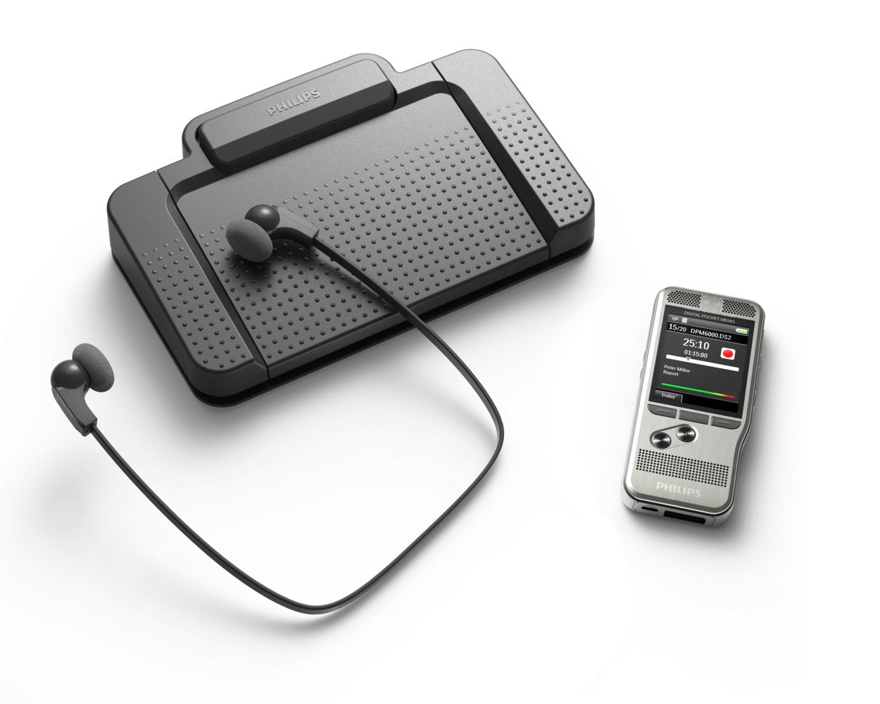 EAN 9120056503155 - Philips DPM6700/03 sistema de traducción/ transcripción Pedal de control imagen 5