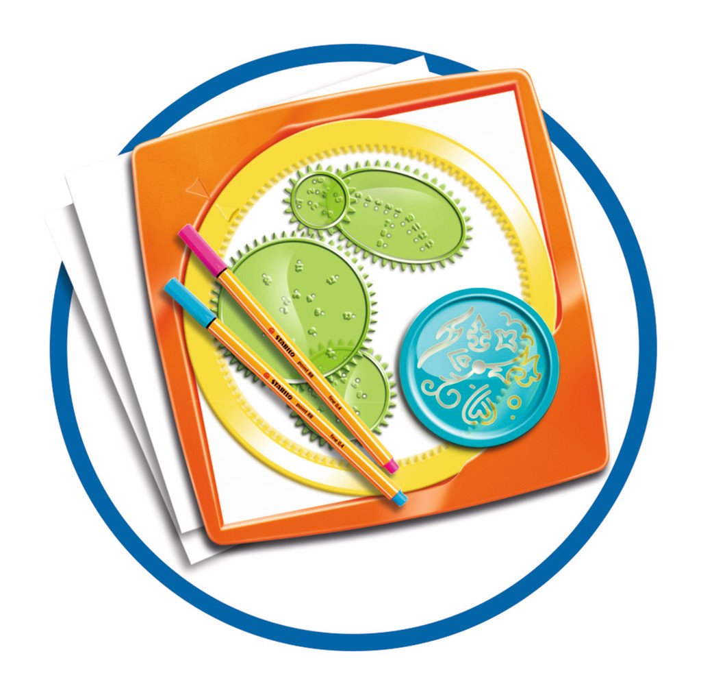 Ravensburger Diseñador De Espirales, Juego De Habilidad 297740