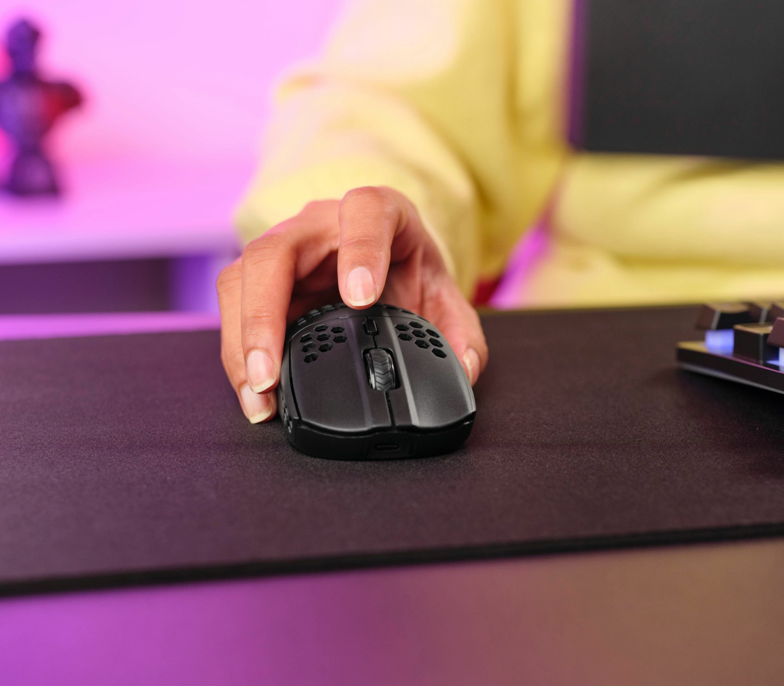 Ratón Gaming Inalámbrico Trust Gaming Gxt 929 Helox Batería Recargable Hasta 4800 Dpi