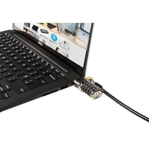 EAN 5028252511834 - DELL 461-AAEU cable antirrobo Negro, Acero inoxidable 1,8 m imagen 3