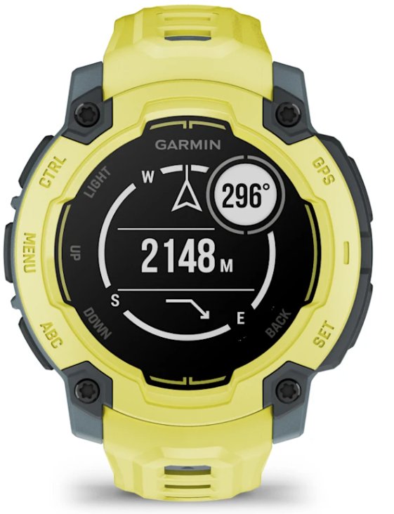 Smartwatch Garmin Instin E 45mm Amarillo Correa Silicona Amarilla