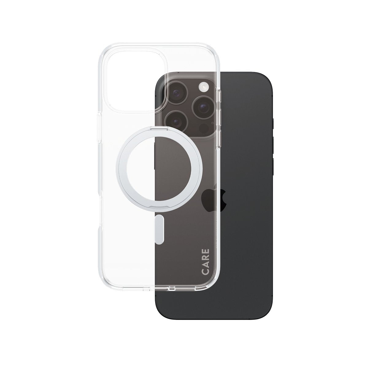 EAN 5715685003905 - PanzerGlass CARE™ by ® Case Transparent w. Silver Kickstand & MagSafe iPhone 16 Pro Max funda para teléfo imagen 1