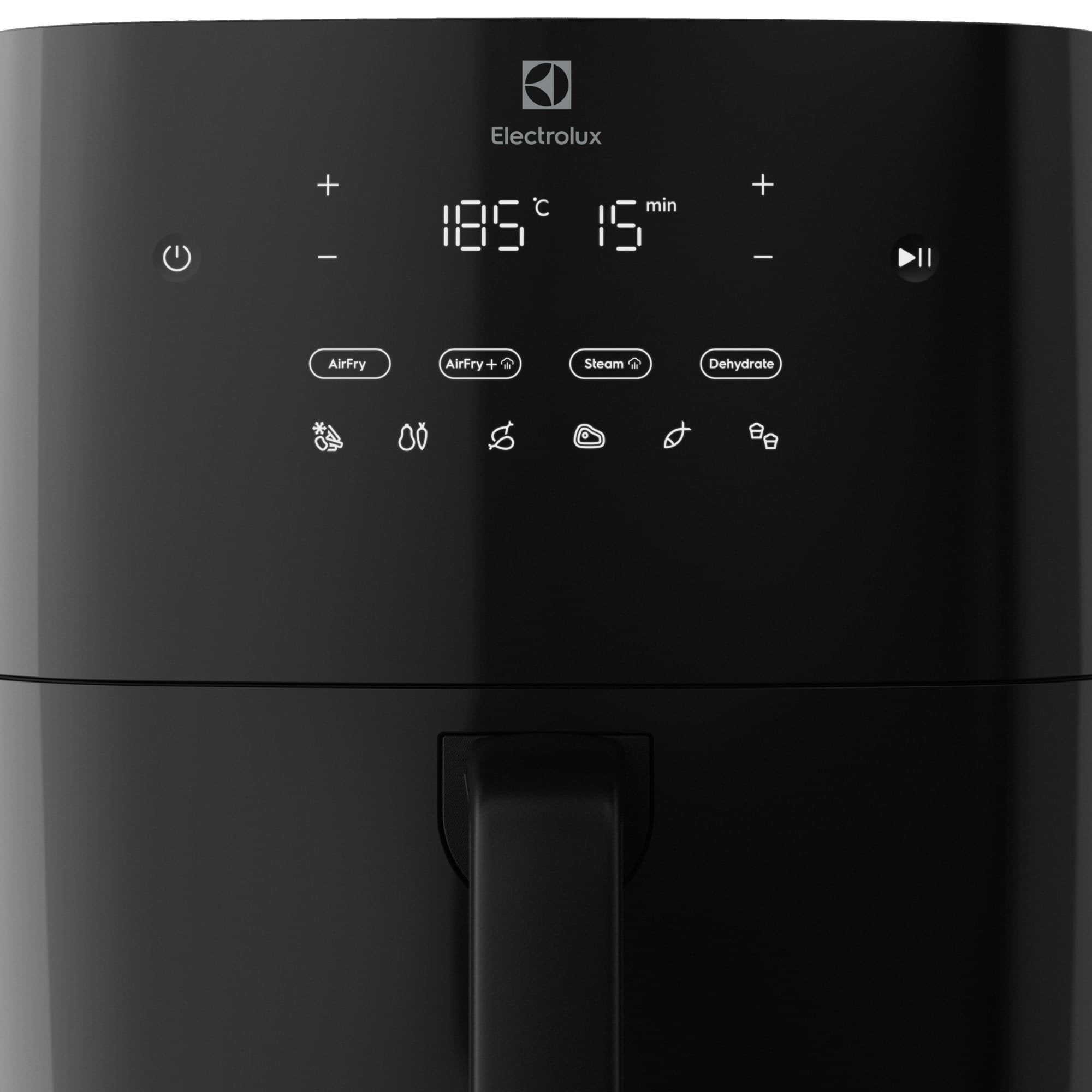 Electrolux Eaf7sb Sencillo 6,9 L Independiente 1700 W Freidora De Aire Caliente Negro