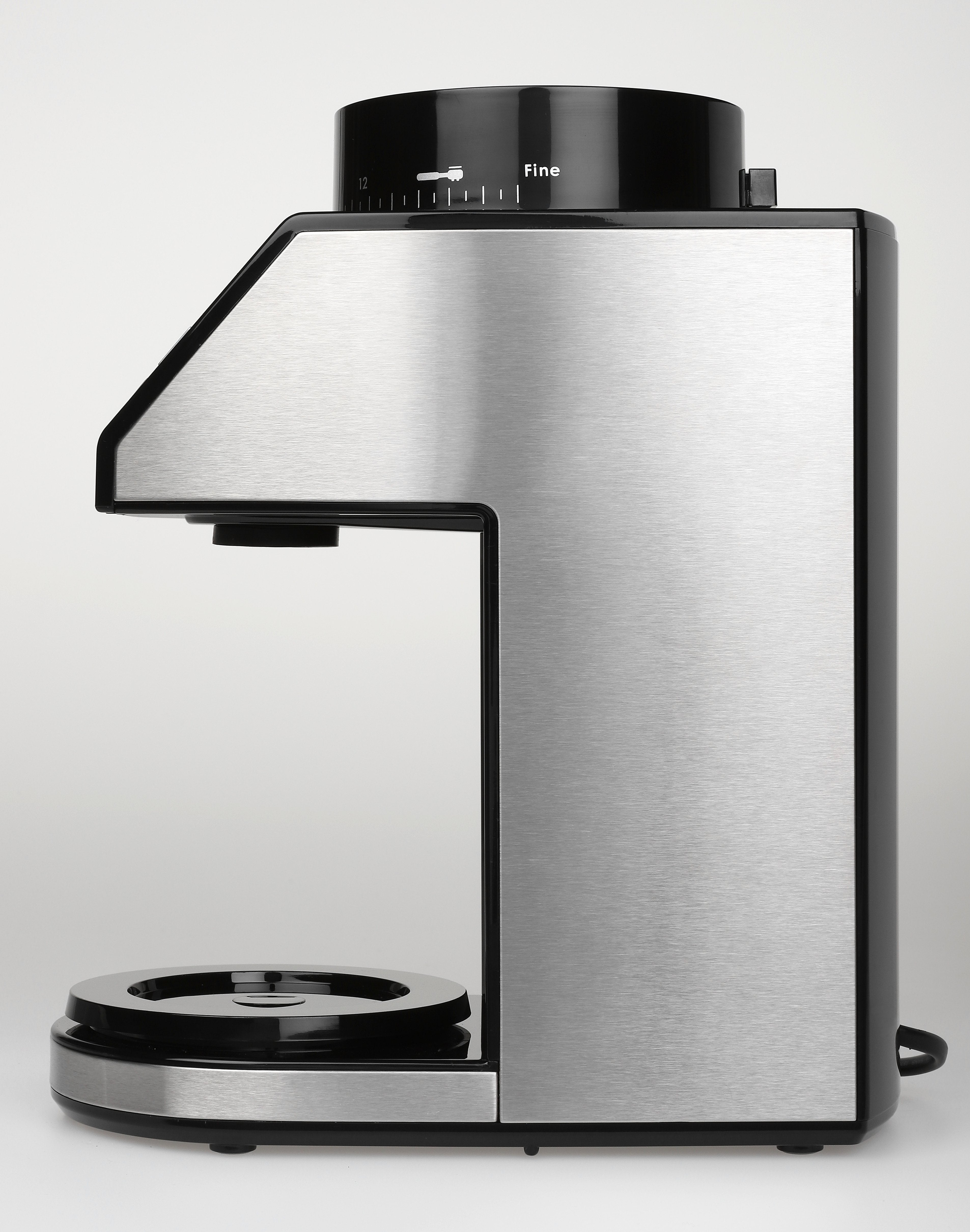 Molinillo De Café Melitta Calibra 1027-01 Eléctrico Cónico Con 39 Ajustes De Molienda, Apto Para Distintas Cafeteras, Moledor De Café Con Báscula Digital Y Pantalla Lcd, 200?G, Negro