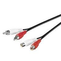 Microconnect 2xrca/2xrca 1.5m Cable De Audio 1,5 M Negro