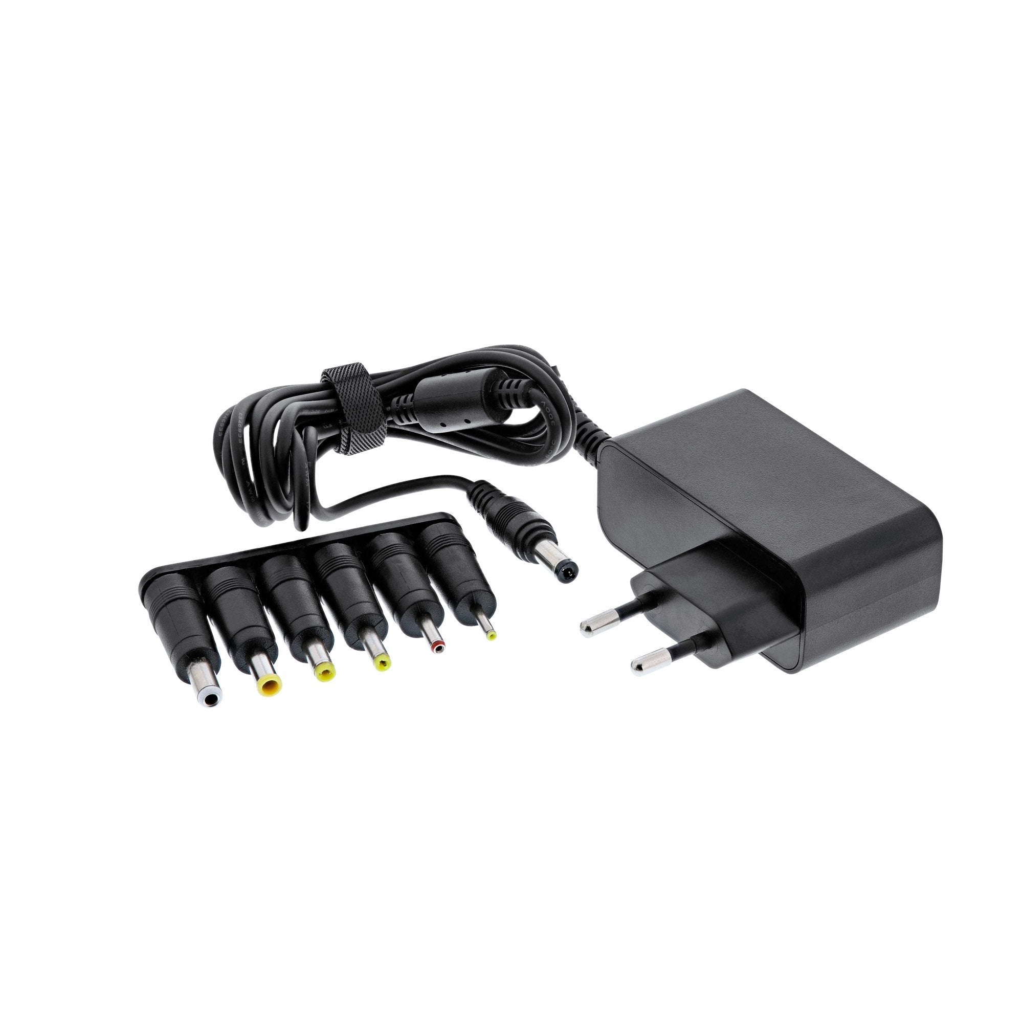 Cargador Inline Universal, 12v / 24w Con 6 Enchufes Intercambiables