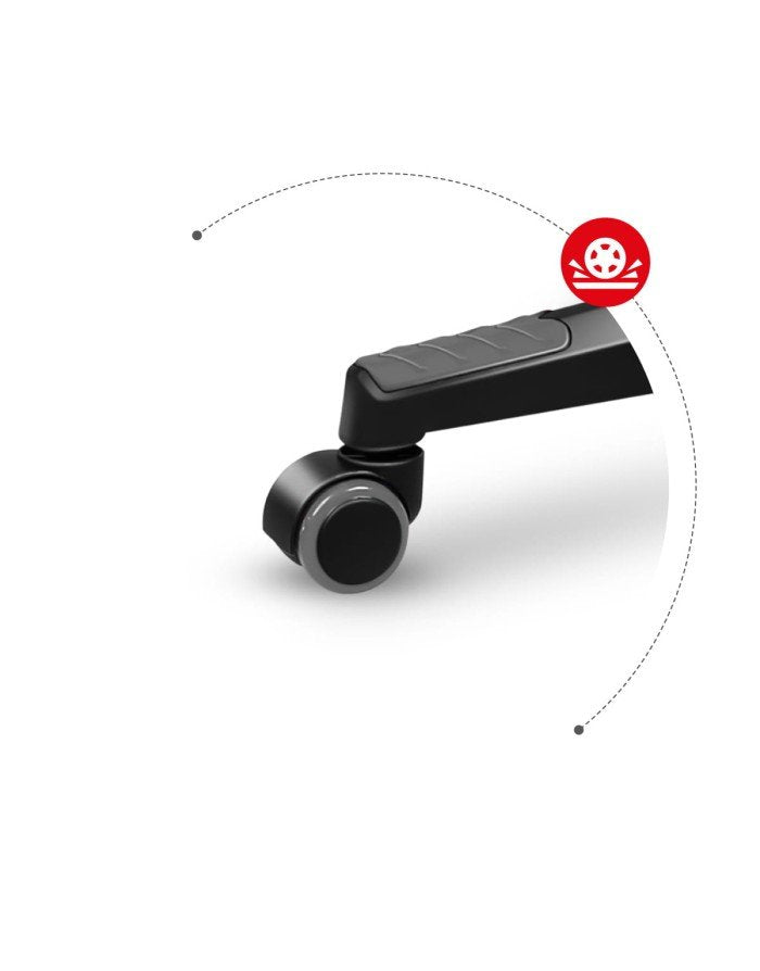 EAN 5903796013016 - Huzaro Force 6.2 Silla para videojuegos de PC Asiento (de seguridad) de butaca Negro, Rojo imagen 8