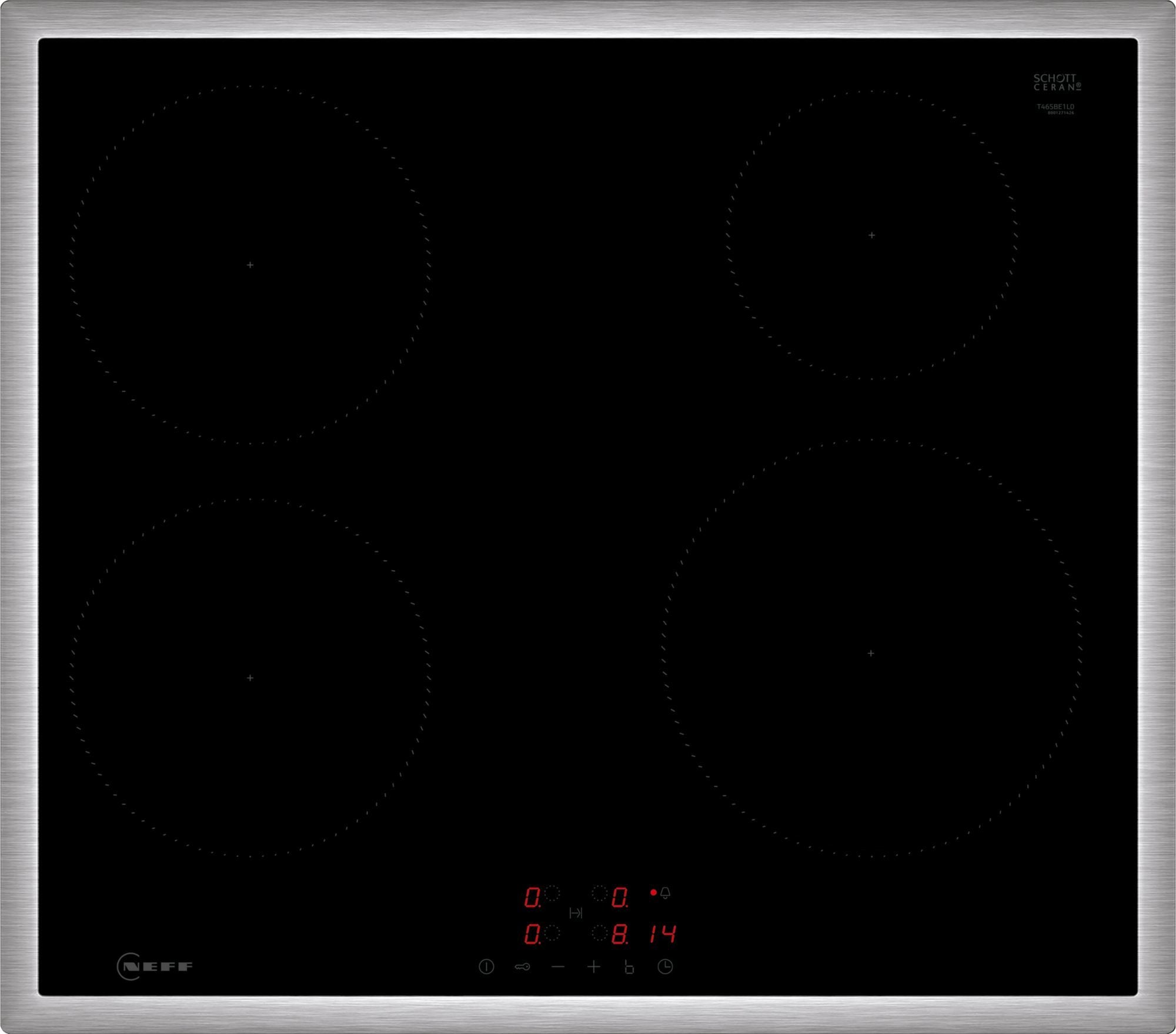 EAN 4242004271758 - Neff T46SBE1L0 hobs Negro Integrado 60 cm Con placa de inducción 4 zona(s) imagen 1
