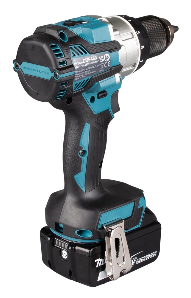 EAN 0088381775700 - Makita DDF489Z destornillador eléctrico y llave de impacto 1800 RPM Negro, Azul, Acero imagen 5