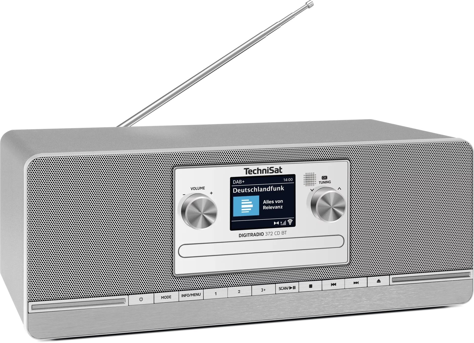 EAN 4019588251014 - TechniSat DIGITRADIO 372 CD BT Cocina Analógico y digital Antracita, Plata imagen 5