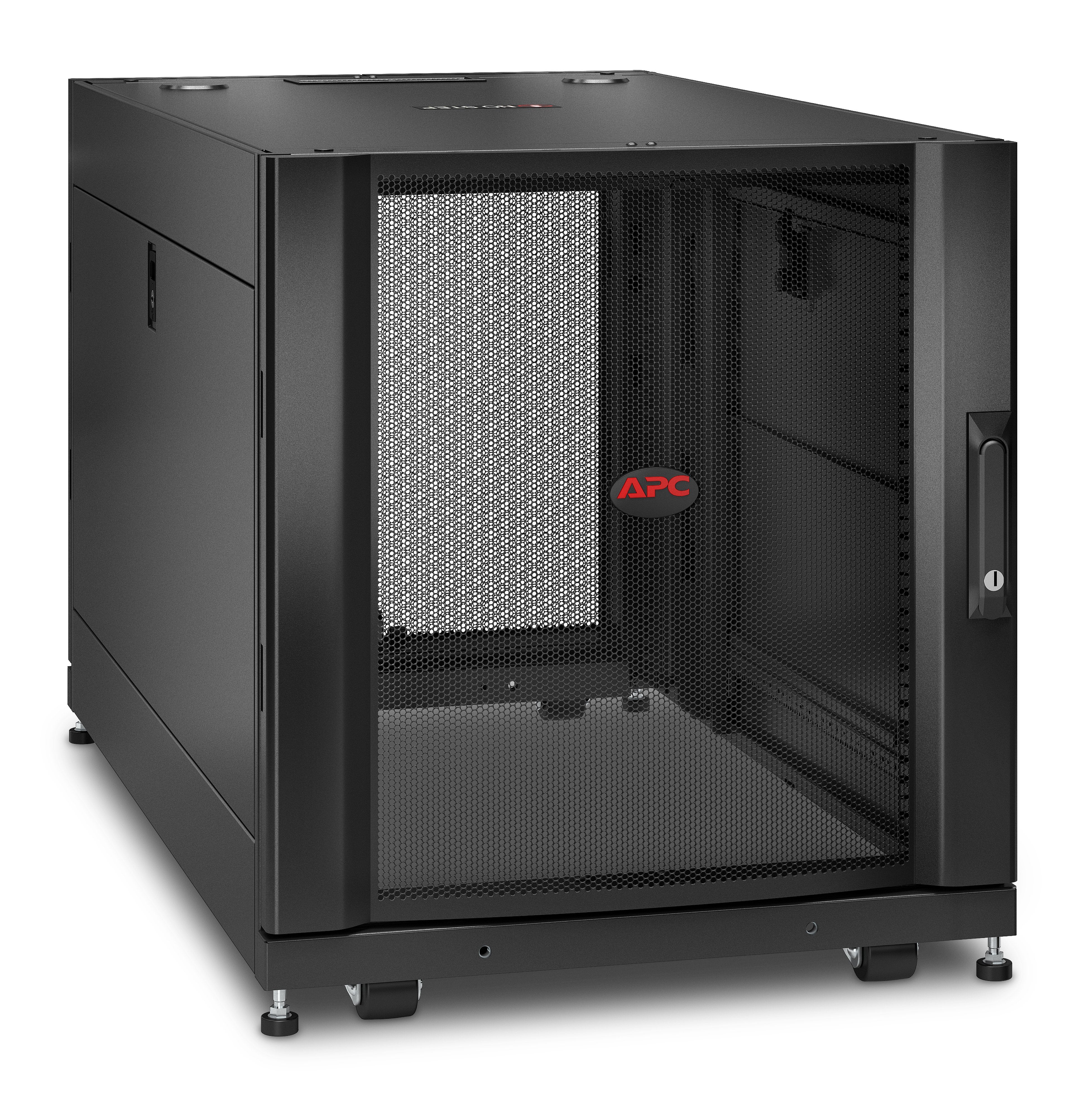 EAN 731304347675 - APC NetShelter SX 12U Rack o bastidor independiente Negro imagen 3