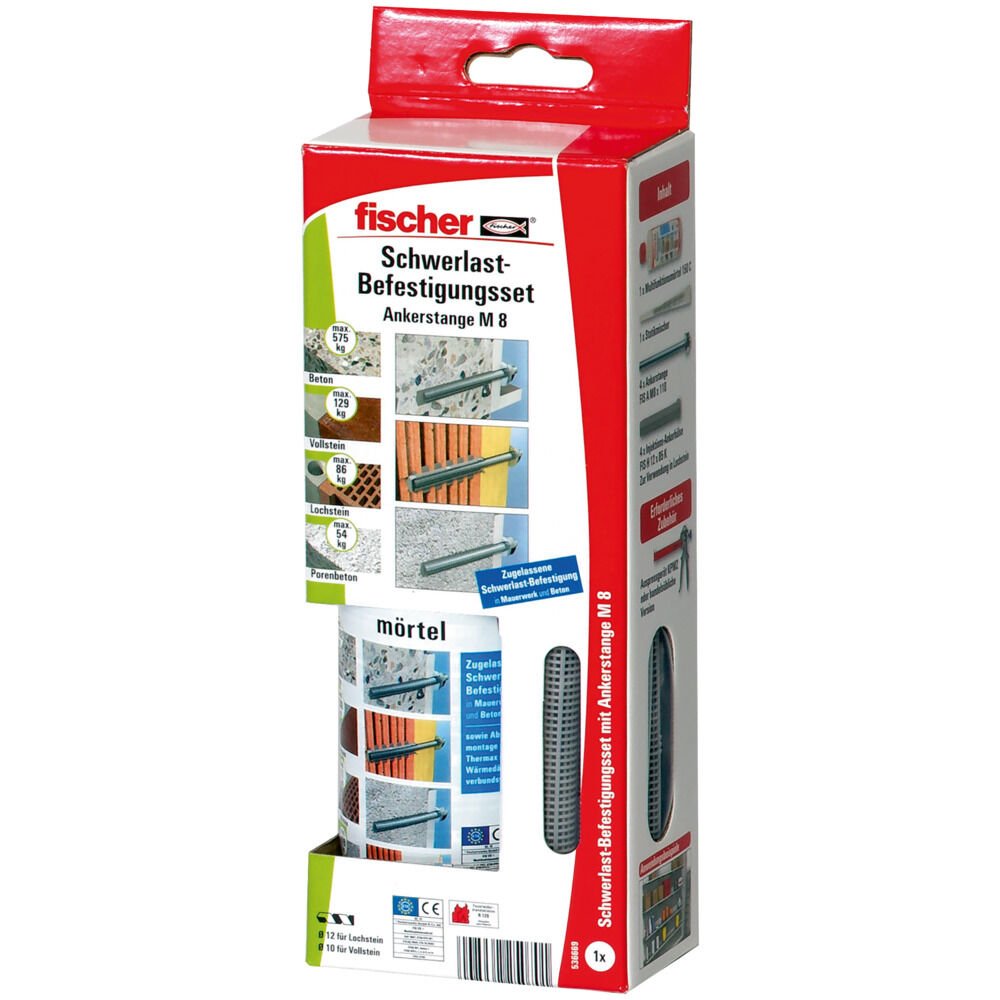EAN 4048962250701 - Fischer 536669 tornillo de anclaje y taco 4 pieza(s) imagen 1