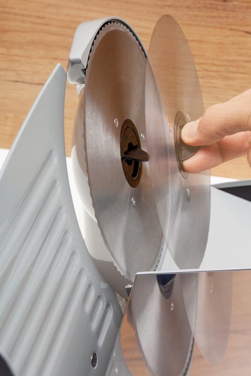 Máquina De Cortar Fiambre Eldom Kr400 Prateado 1000 W 150 W