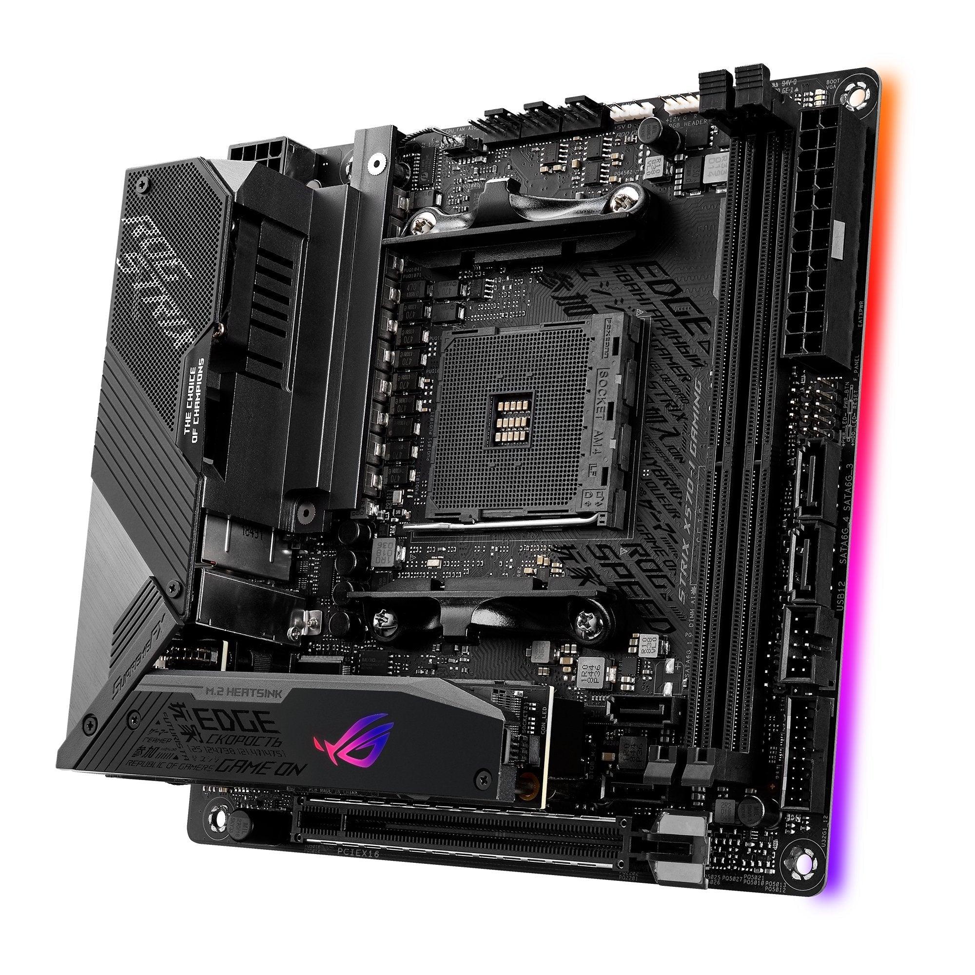 Placa Base Asus Rog Strix X570-I Gaming (Amd,Am4,4ddr,Mitx)