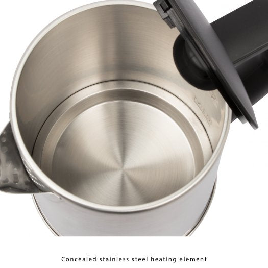 Hervidor Clatronic Wks 3692 Acero Inoxidable/Negro, 2.200 W, 1,5 Litros 263833