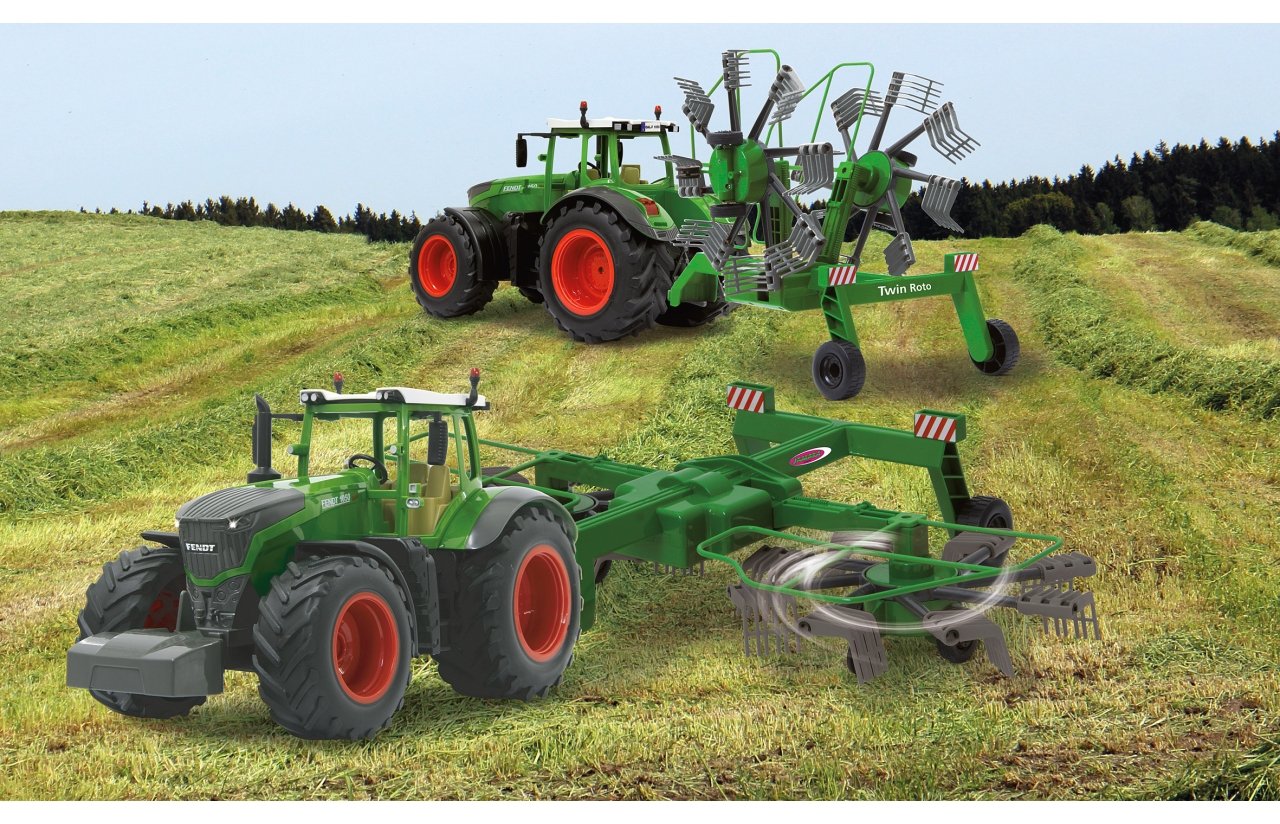 EAN 4042774438685 - Jamara Hay Rake Twin Roto modelo controlado por radio imagen 6