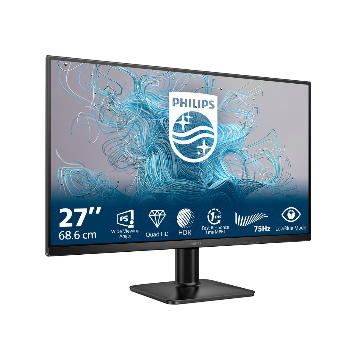 EAN 8721038005455 - Philips 1000 series 27E2N1500L/00 pantalla para PC 68,6 cm (27") 2560 x 1440 Pixeles Quad HD LED Negro imagen 3