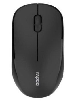 Ham - Hama Rapoo 1310 Silent Ratón Multi-Mode Negro
