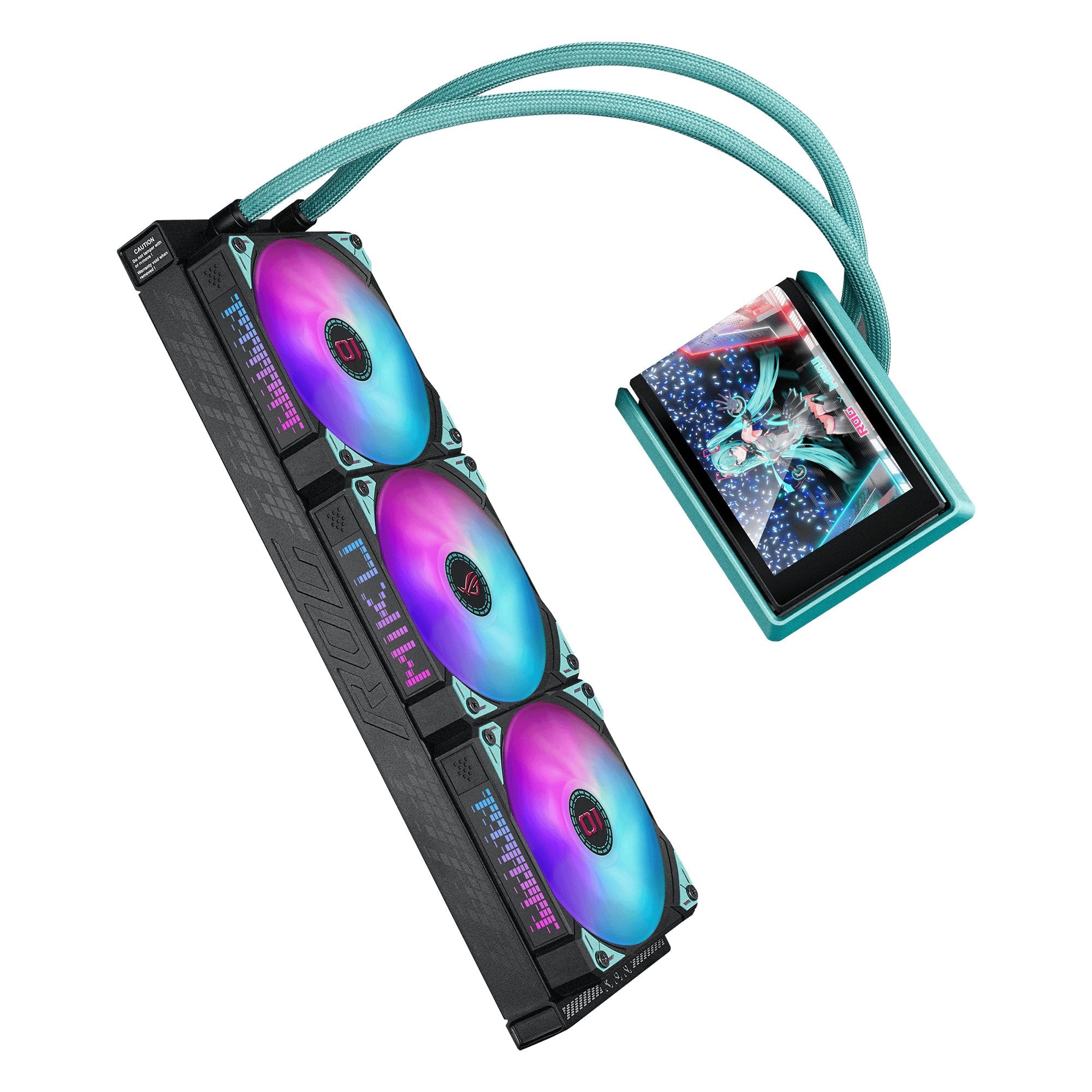 EAN 4711636215343 - ASUS ROG RYUO IV 360 ARGB Hatsune Miku Edition Procesador Sistema de refrigeración líquida todo en uno 12 imagen 10