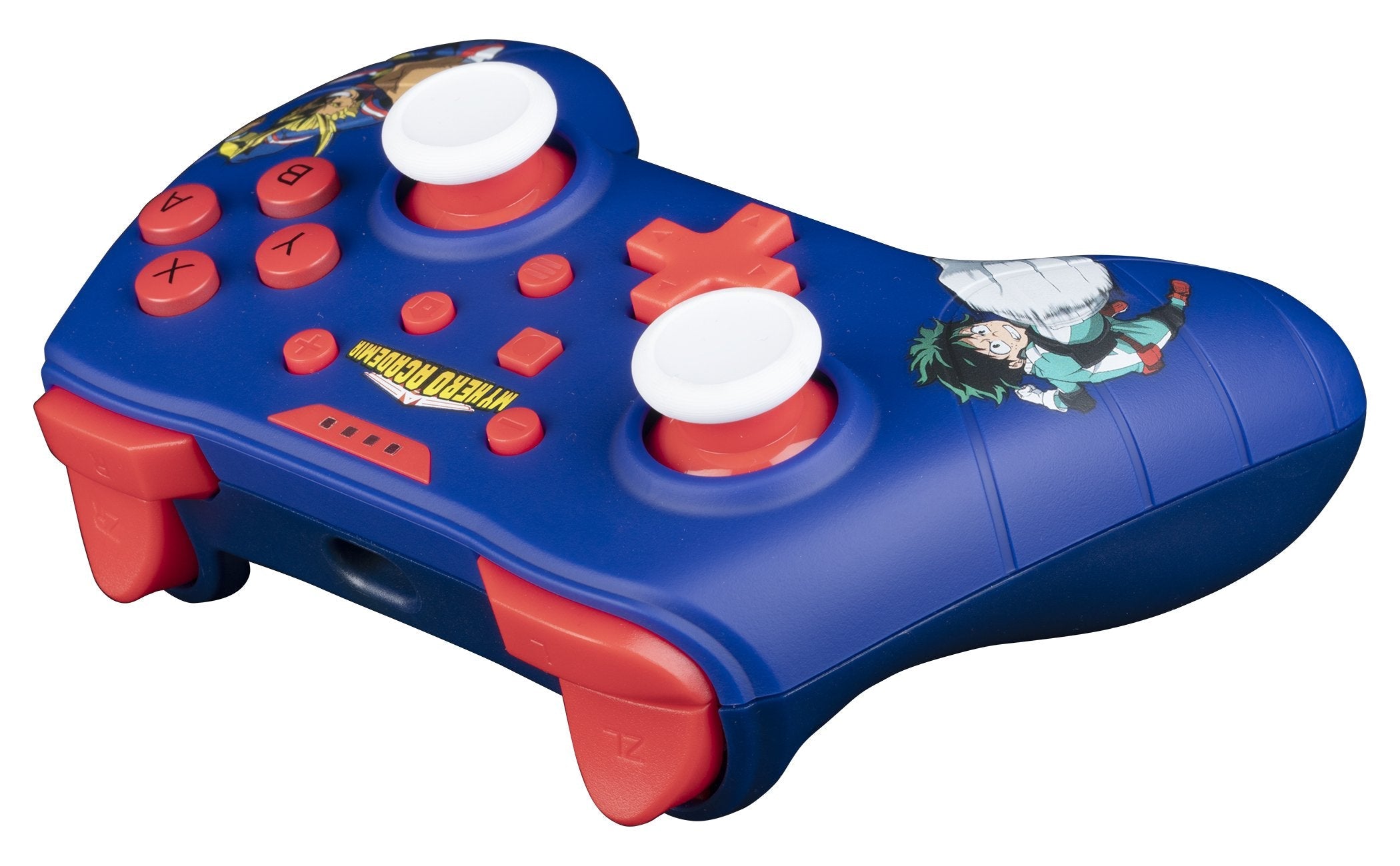 Konix My Hero Academia Mando/Gamepad Usb - Compatible Con Nintendo Switch Y Pc - 13 Botones - Cable De 3m