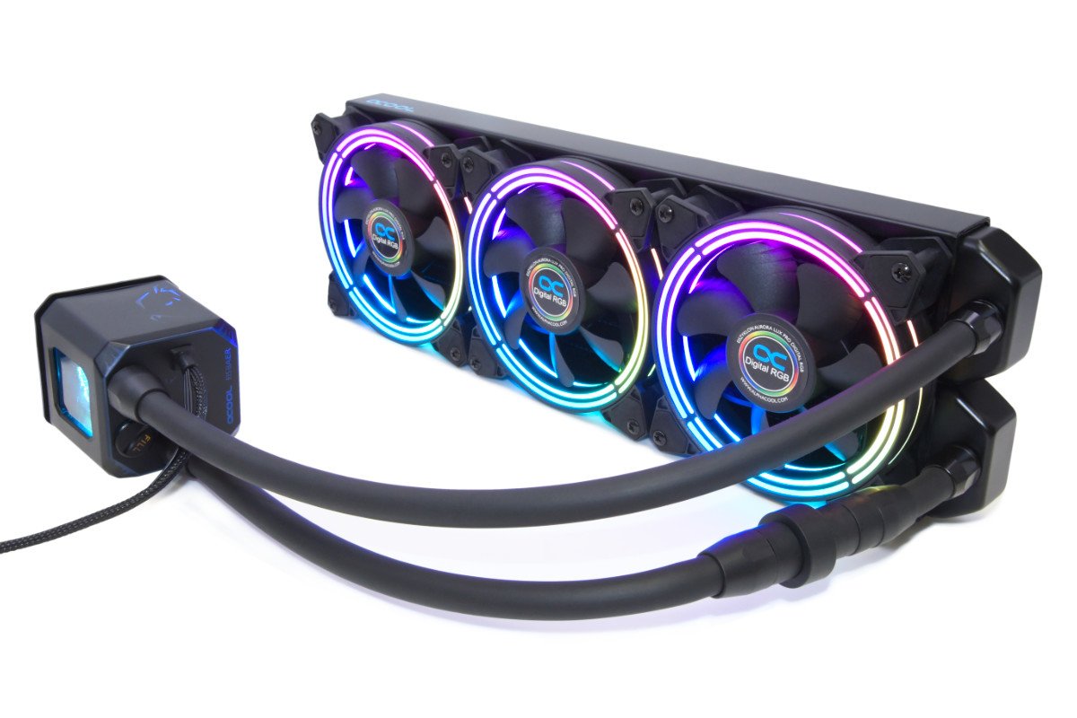 Ven Cpu Ref. Liquida Alphacool Eisbaer Aurora 360 Argb/Rellenable/Ampliable/3 Ventiladores 1016664