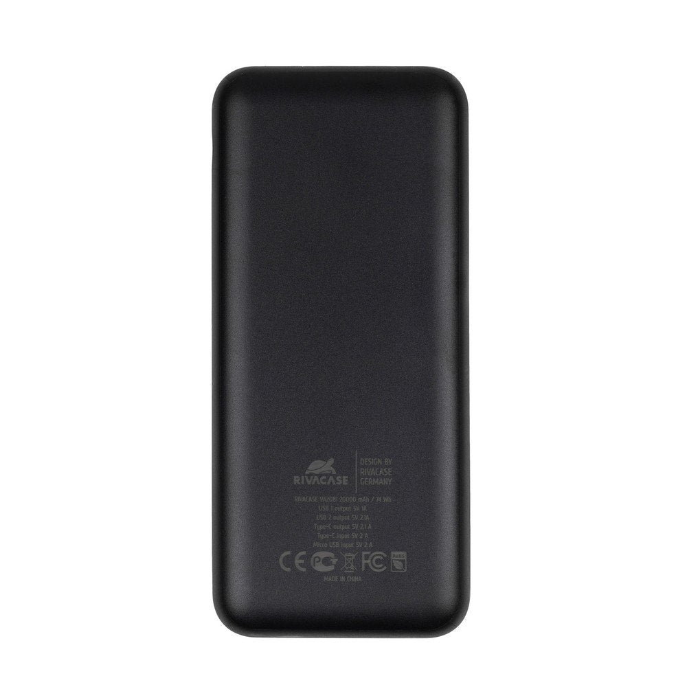 EAN 4260709011271 - Rivacase VA2081 Polímero de litio 20000 mAh Negro imagen 3