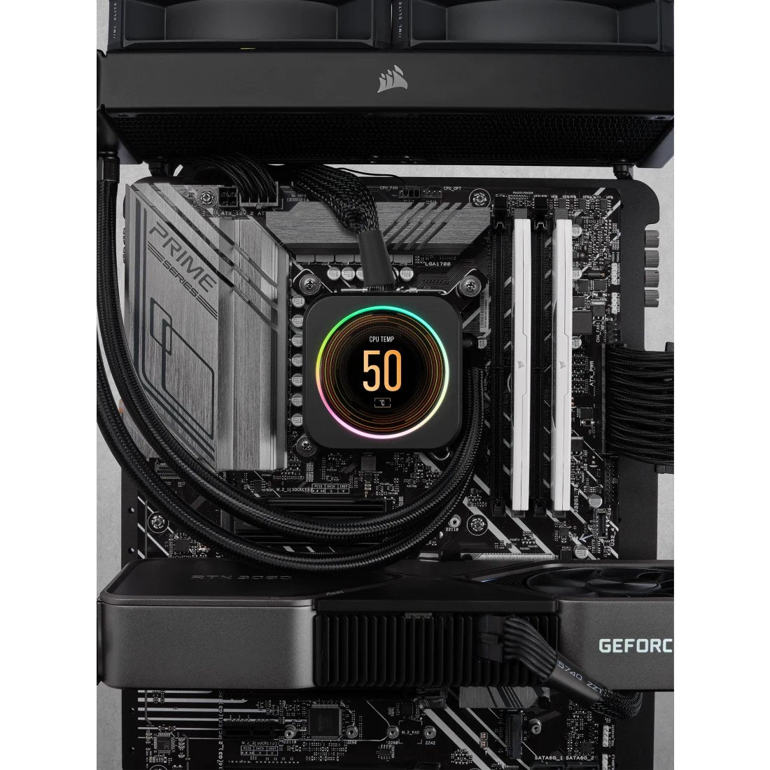 EAN 0840440486121 - Corsair Vengeance RGB CMK48GX5M2B6000C30W módulo de memoria 48 GB 2 x 24 GB DDR5 6000 MT/s 288-pin DIMM imagen 3