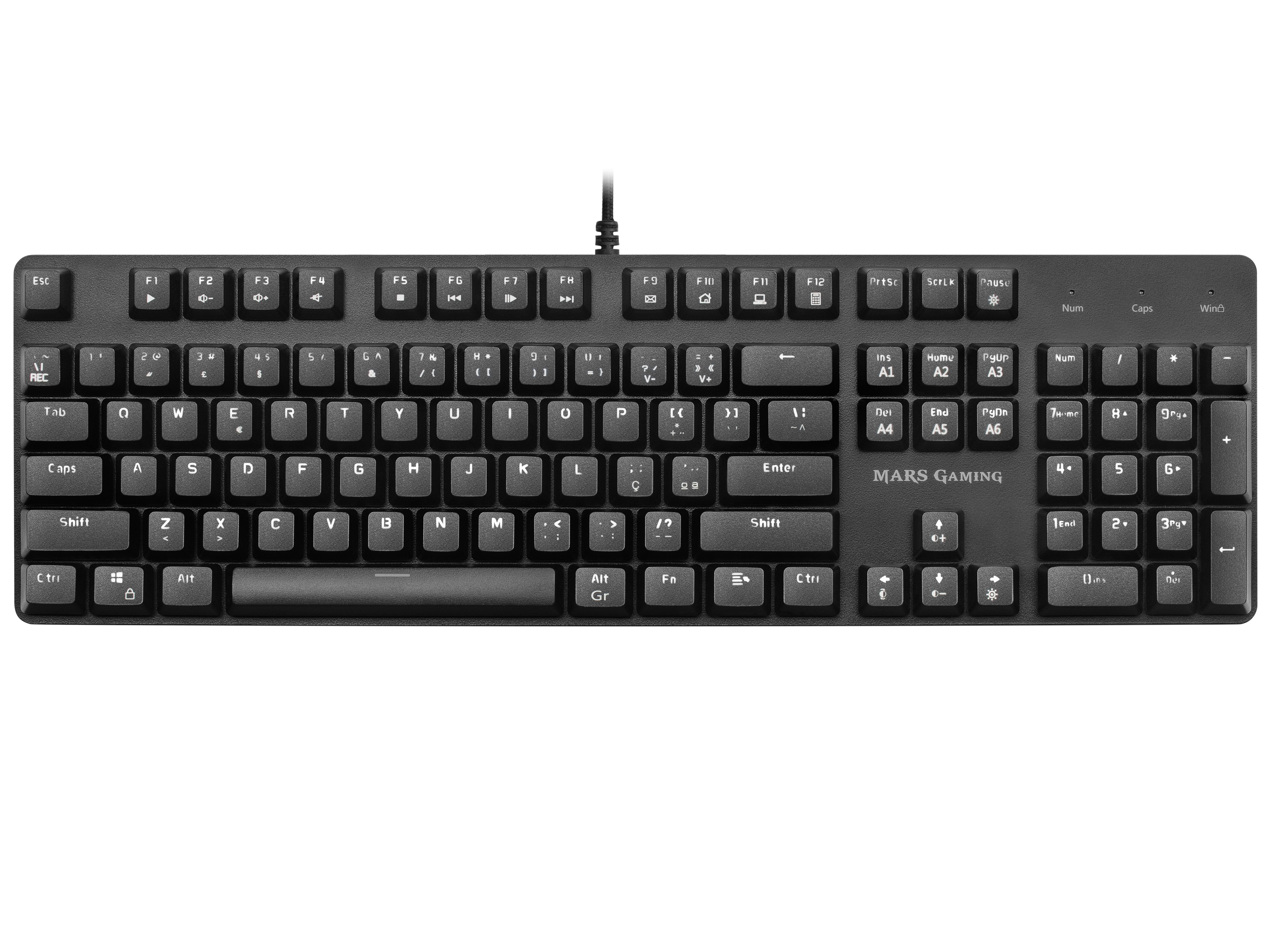 Tacens Mars Gaming Mk5 Teclado Mecánico Gaming Rgb Switch Azul (Pt)