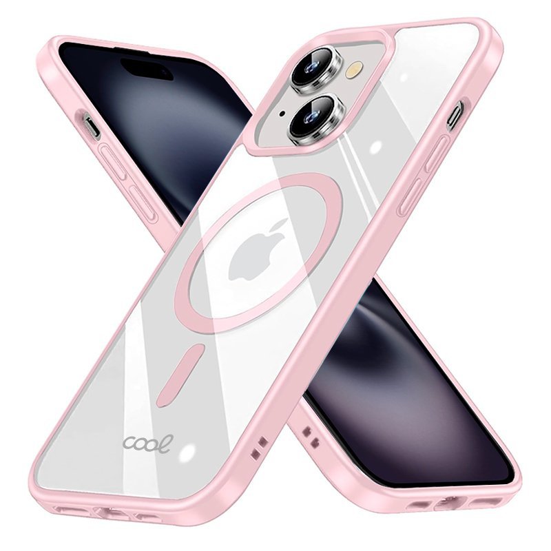 EAN 8434847075440 - COOL Accesorios COOL funda para teléfono móvil 15,5 cm (6.1") Rosa, Transparente imagen 2