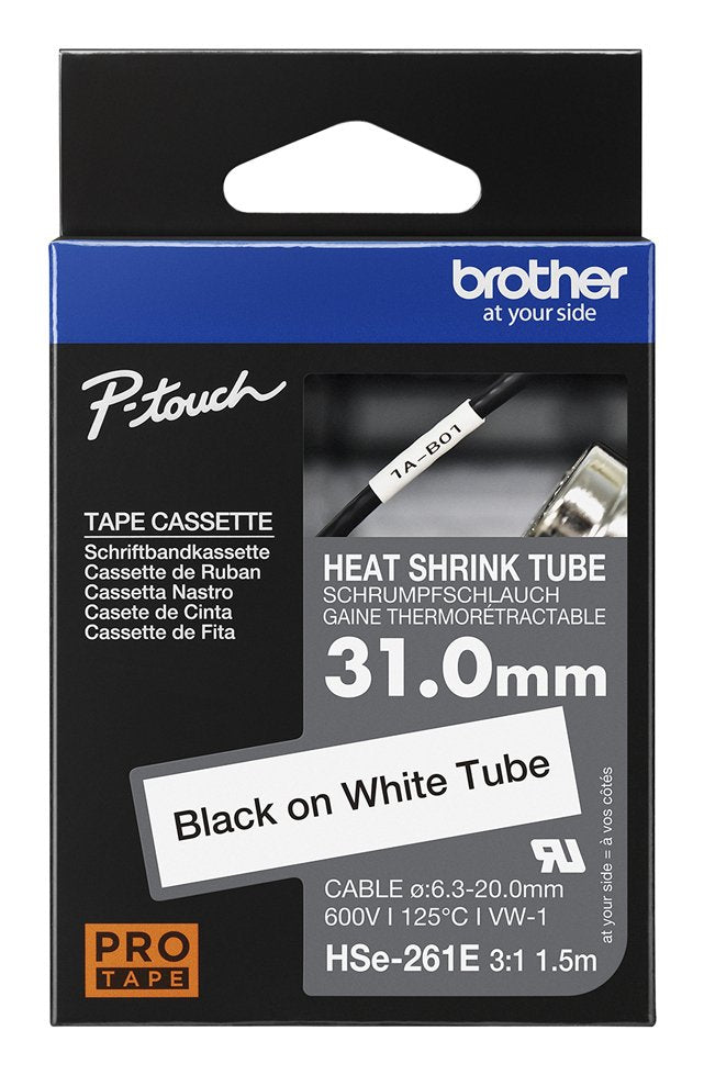 EAN 4977766822862 - Brother HSE-261E tubo termorretráctil imagen 2