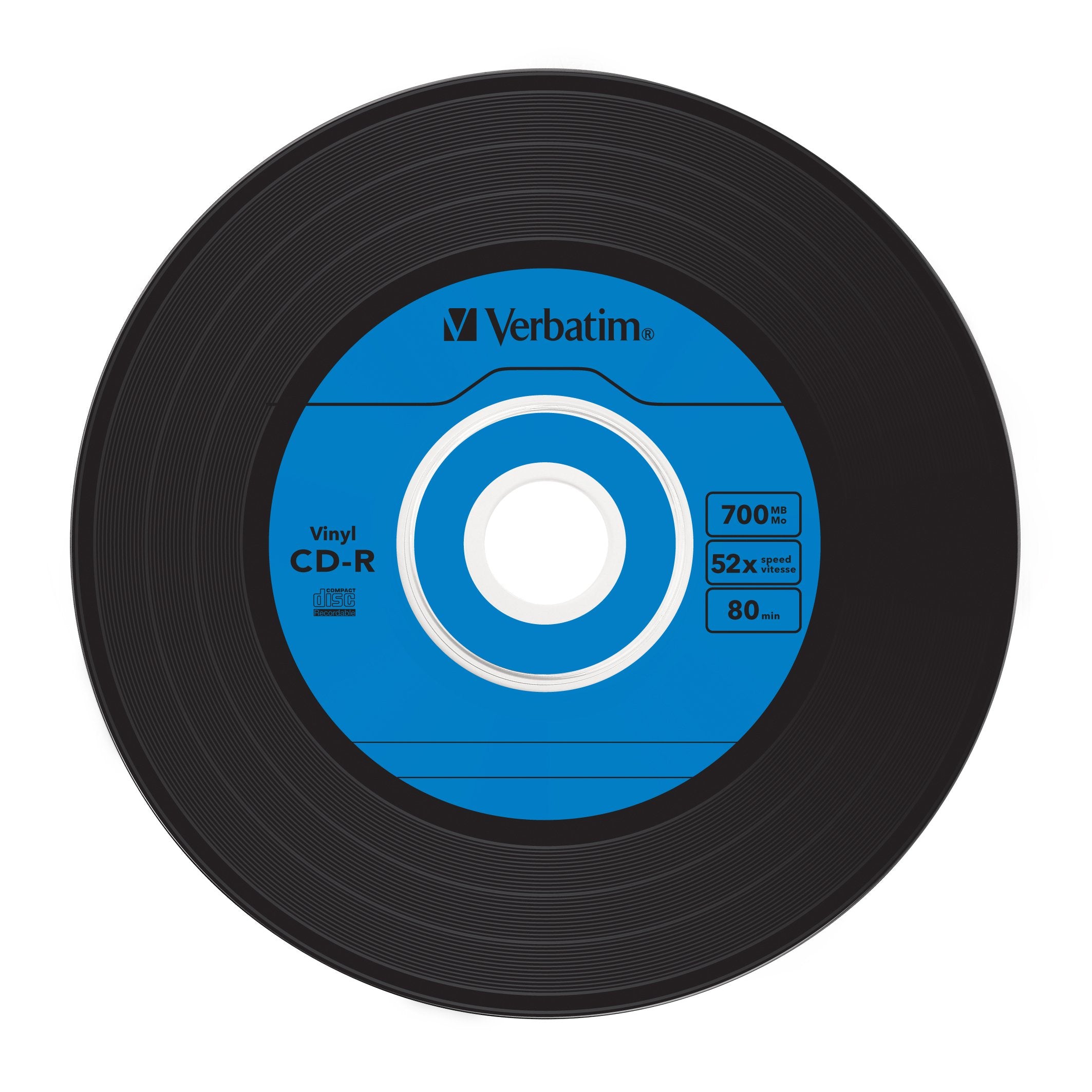 EAN 0023942434269 - Verbatim CD-R AZO Data Vinyl 700 MB 52x 10 pieza(s) imagen 9
