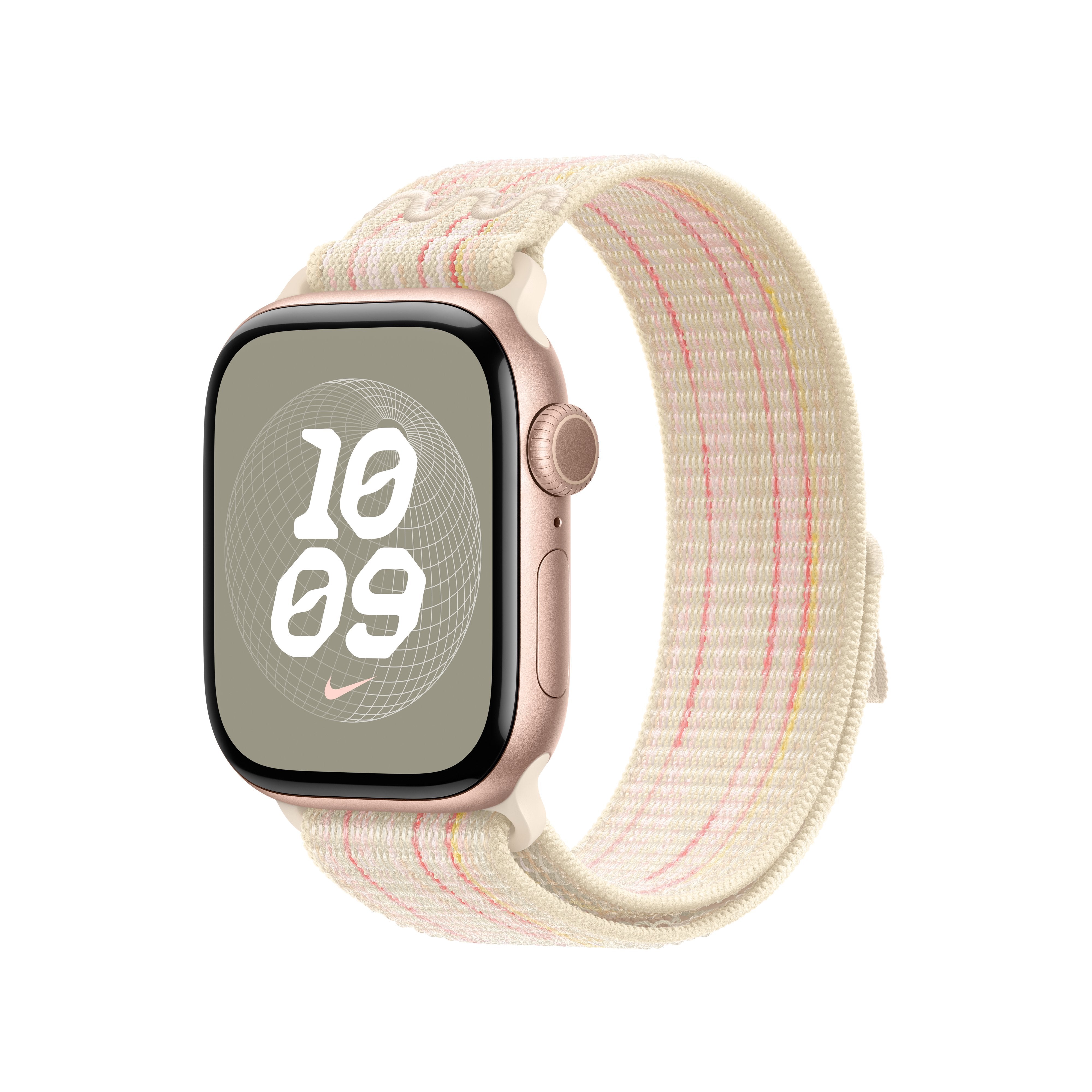 EAN 195949767890 - Apple MYJC3ZM/A Accesorios para dispositivos vestibles inteligentes Grupo de rock Beige, Rosa Nylon imagen 2