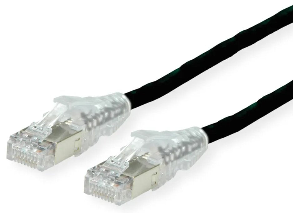 Dtwyler Cable De Red Cat.6a (Class Ea) S Ftp, Cu 7702 Flex Lsoh, Amp V2, Schwarz, 3 M