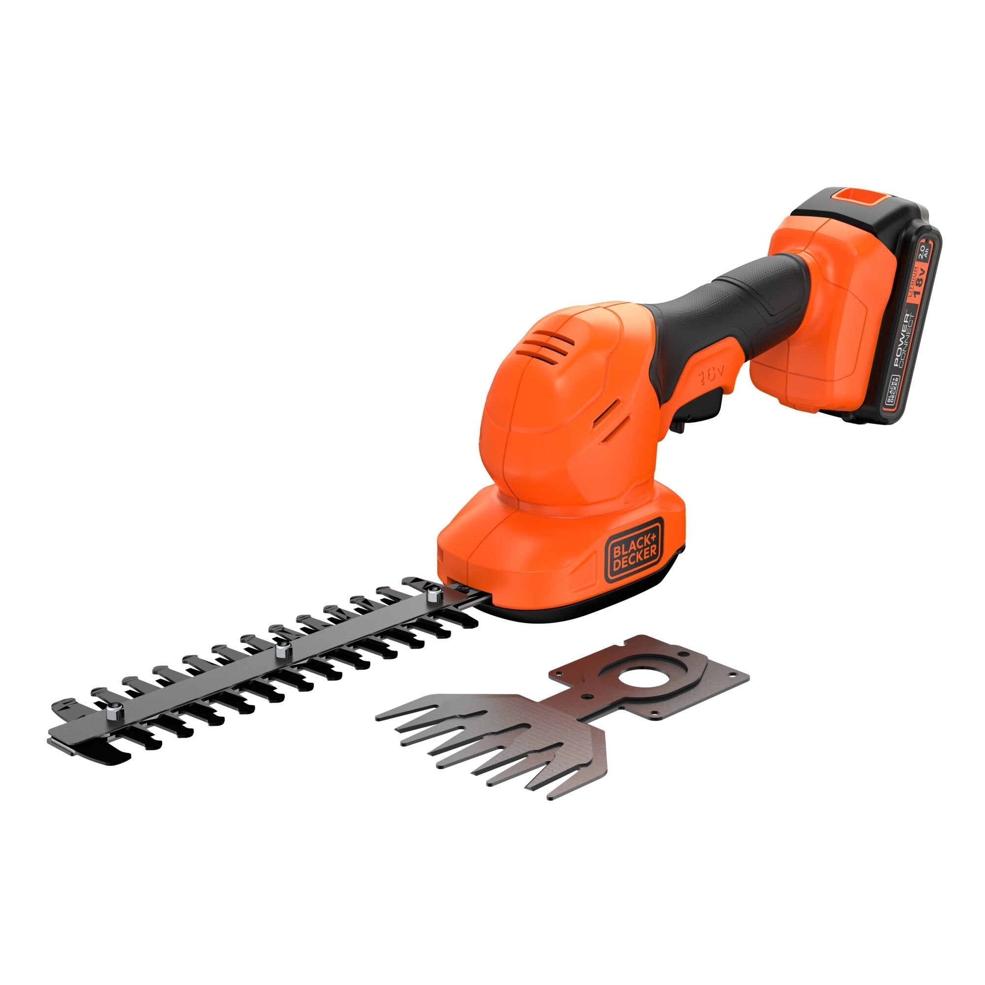 Cortasetos Black+Decker Bcss18d1-Qw Naranja