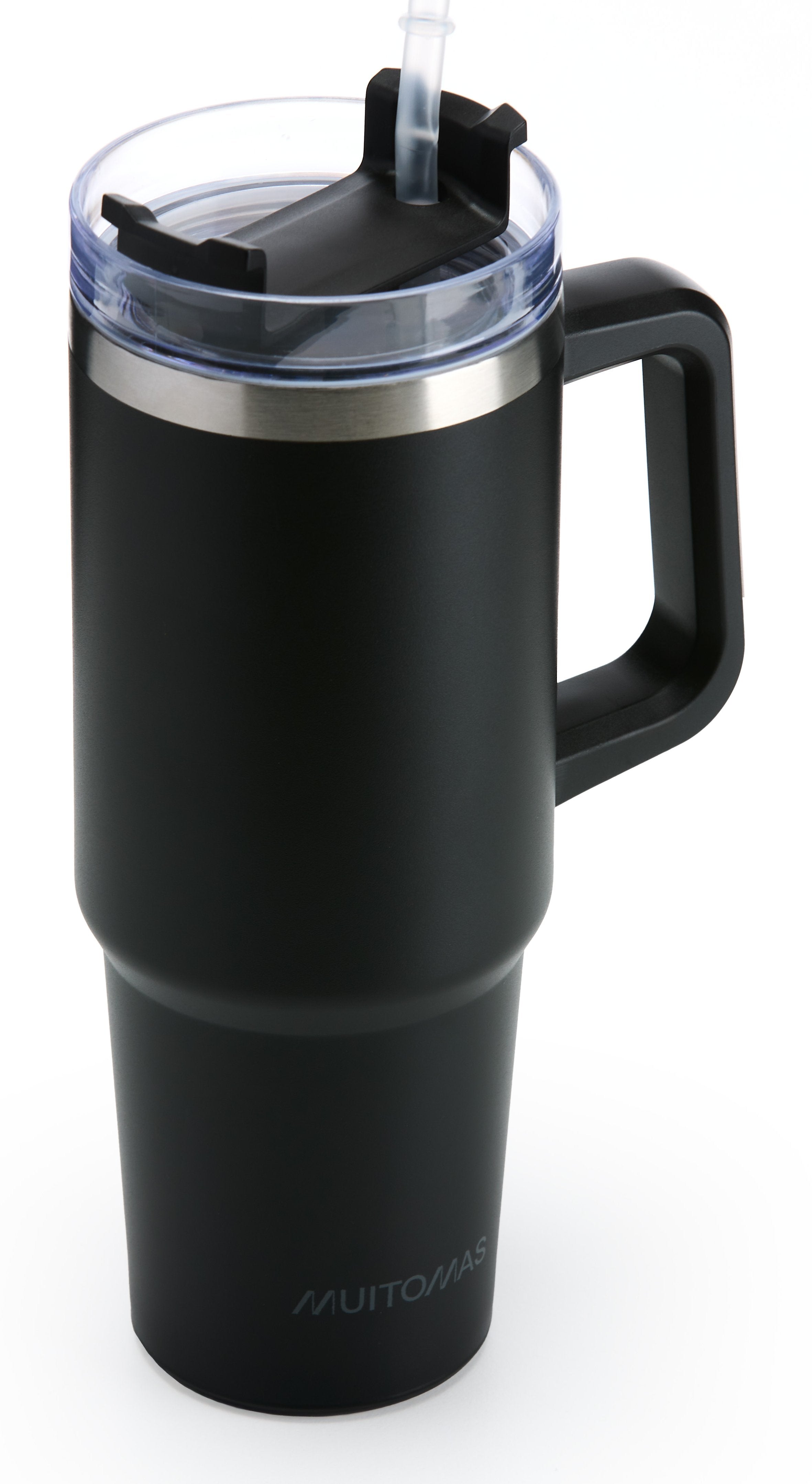 EAN 8021735219200 - Muitomas TRAVELMUG900BK taza de viaje 900 ml Negro Acero inoxidable imagen 4