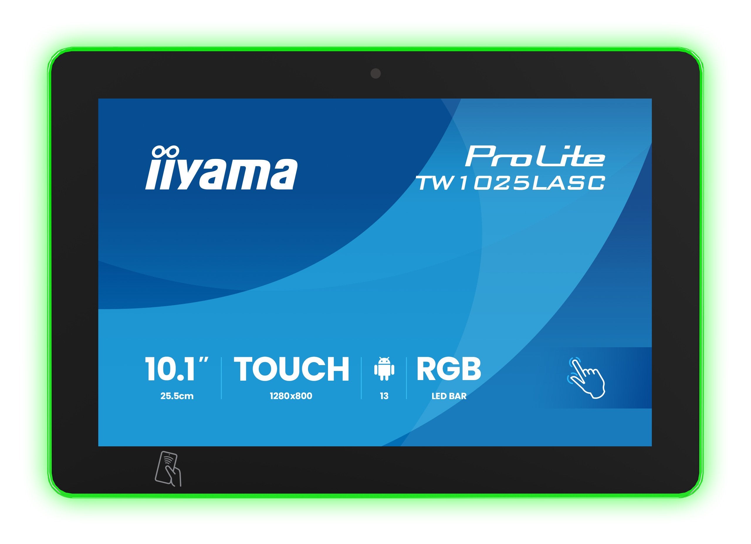 Iiyama 25.5cm 10,1" Tw1025lasc-B3pnr 16:10 M-Touch Ips